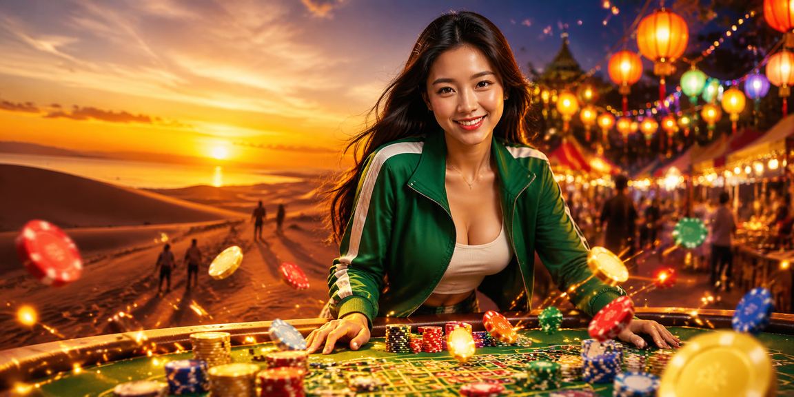 Không khí cá cược thể thao sôi động tại chợ đêm Mũi Né